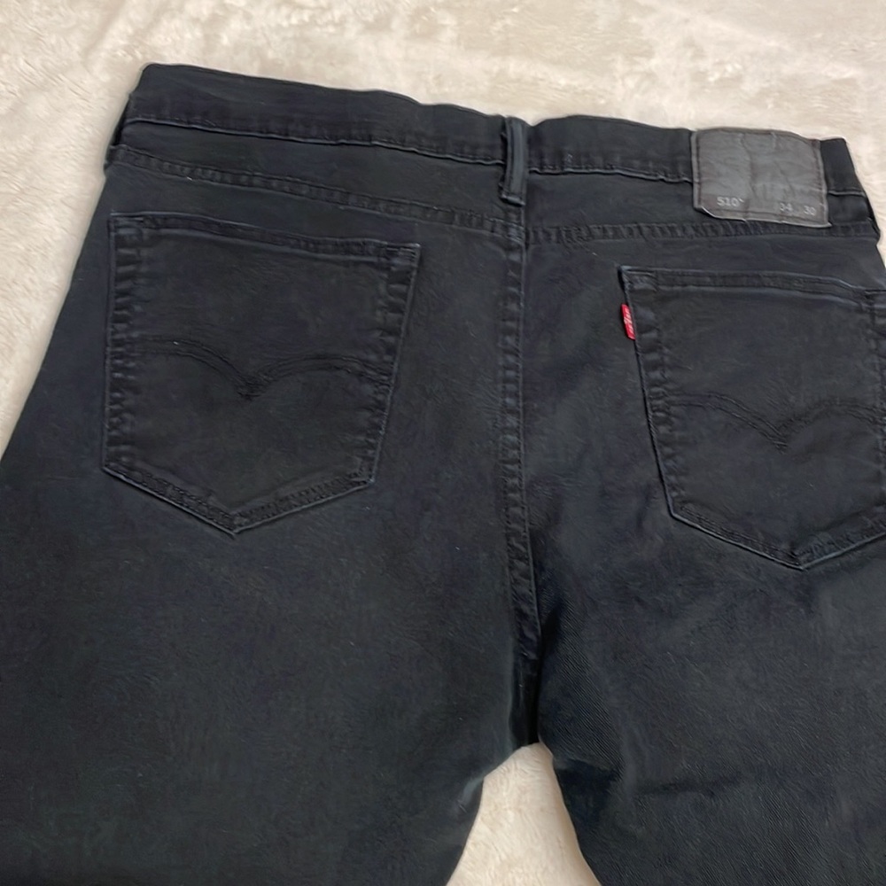 Levis 510 Black Jeans